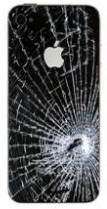 iPhone 4 achterkant kapot barsten reparatie